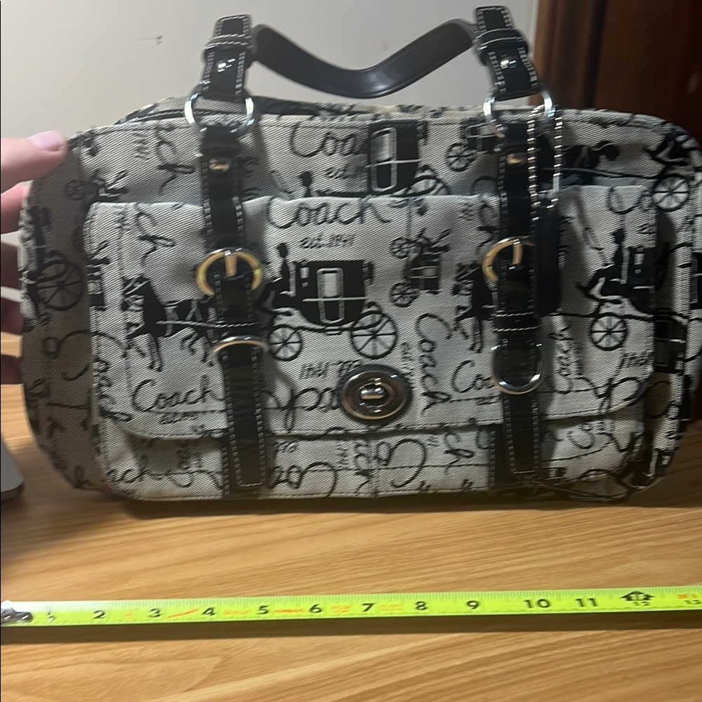 Coach Chelsea Horse and Carriage Satchel Bag